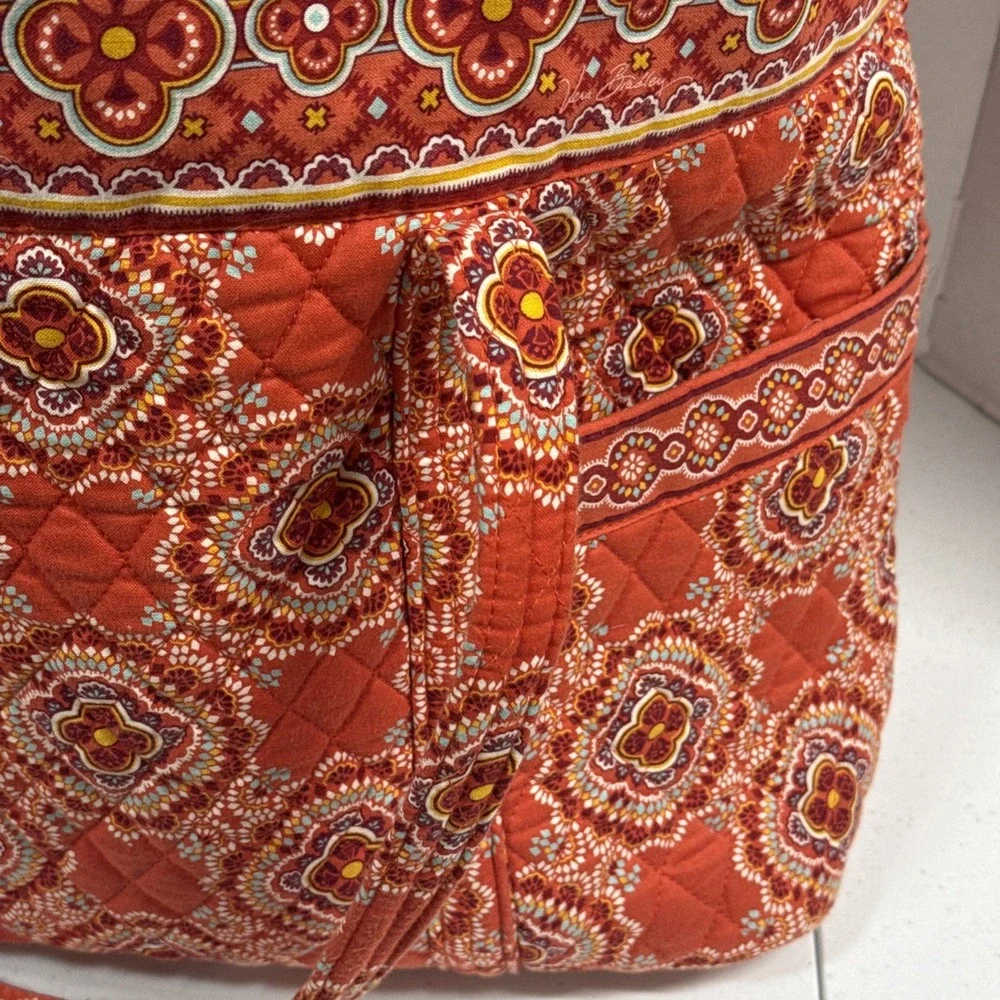 Vera Bradley Xtra Large Shopper Tote Paprika Print
